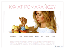 Tablet Screenshot of kwiatpomaranczy.com